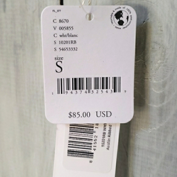 NEW Frankie's Bikinis Austin Front Knot Rib Top - Picture 5 of 15